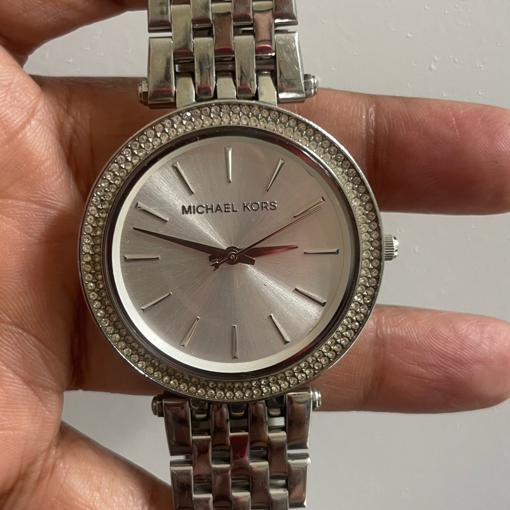 Silver Michael Kors watch
